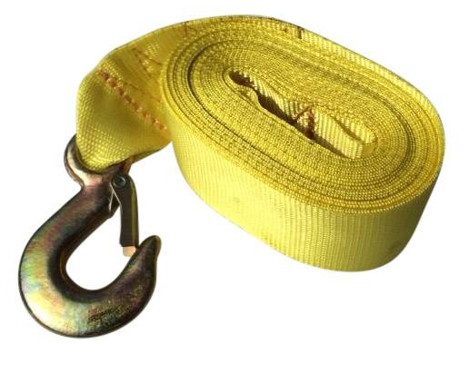 Lierband met lastklep geel (5 cm x 6 meter)