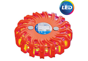 Waarschuwingsdisk met LED