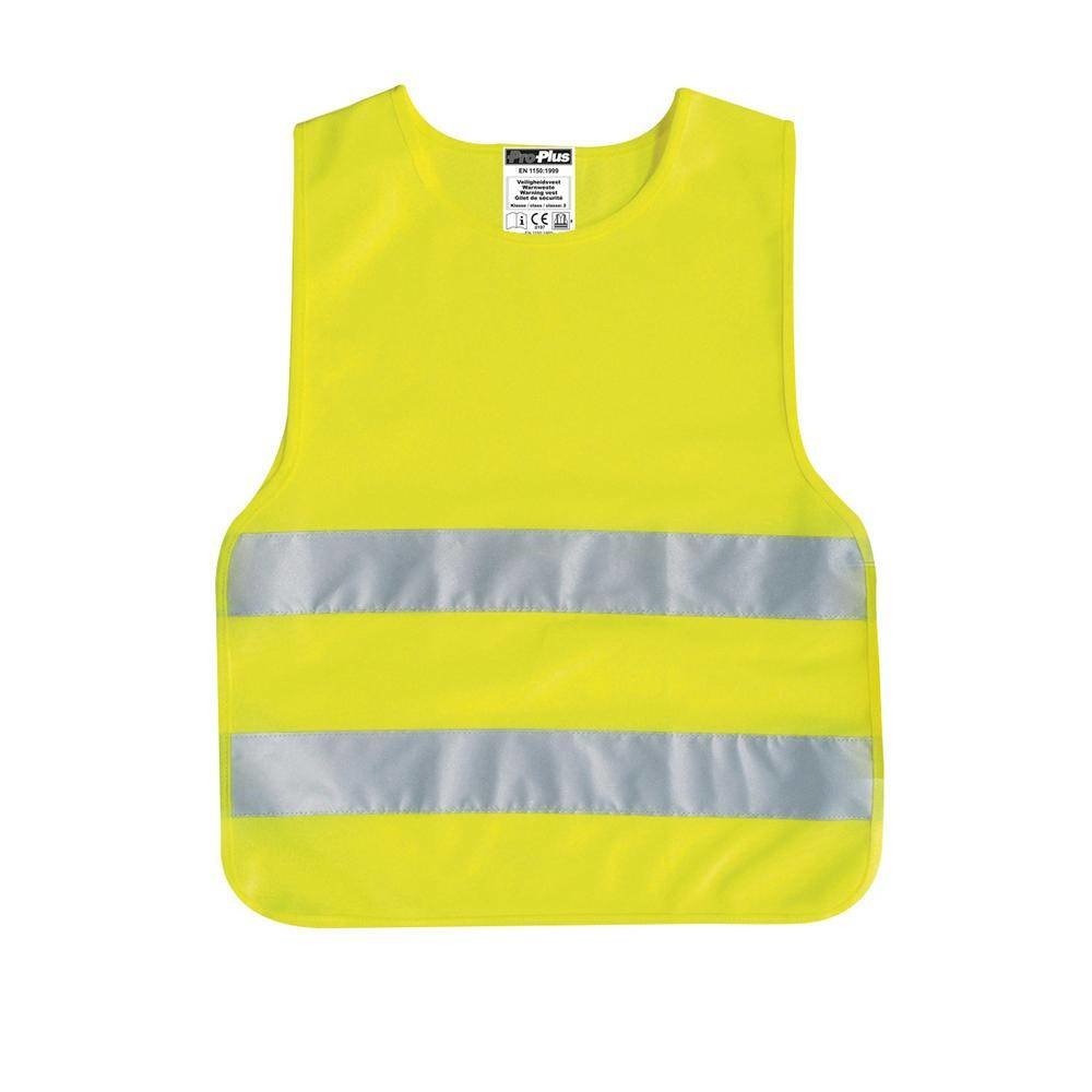 Veiligheidsvest voor kinderen (geel)