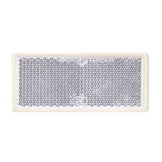Witte reflector 83x37 mm zelfklevend