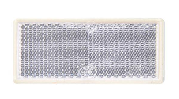 Witte reflector 83x37 mm zelfklevend