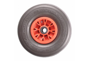 Steekwagenwiel 3.00-4 anti-lek - 150 kg - 20 mm