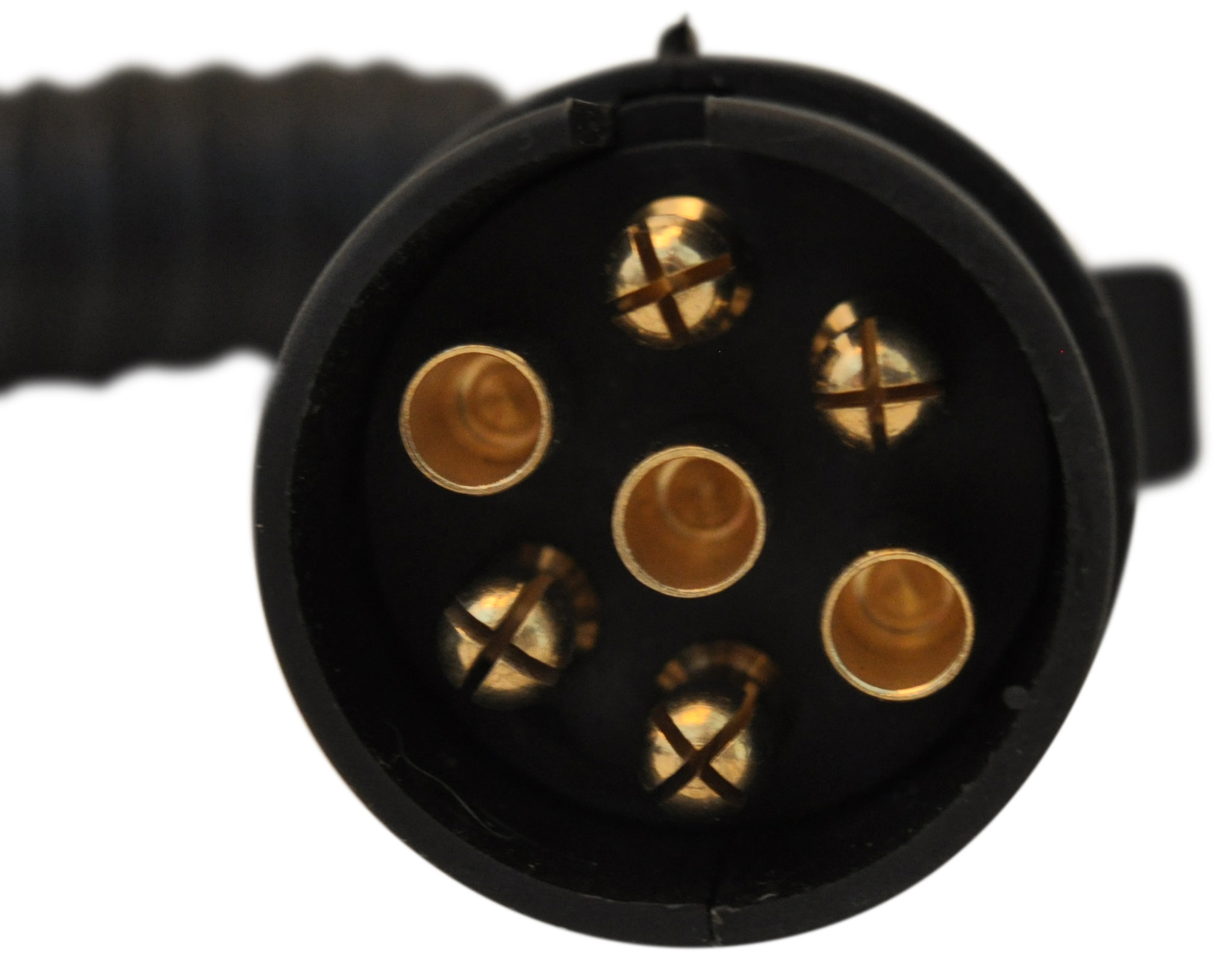 Adapter spiraalkabel 7 aderig met 13-polige stekker & 7-polige stekker - 90 tot 250 cm