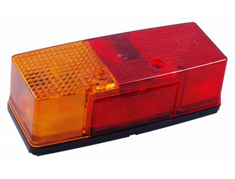 3 kamer achterlicht Links 64x158x51mm