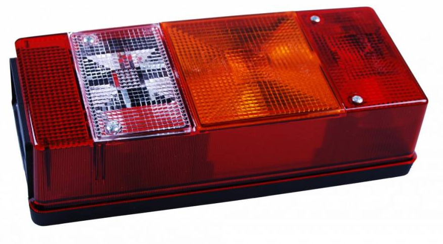 4 kamer achterlicht rechts met achteruit