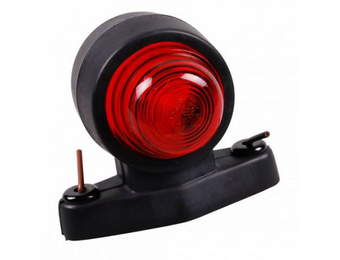 Hella Breedtelichten Rood/Wit gummi