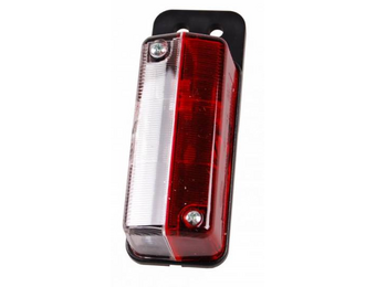 Hella breedtelicht Rood/Wit op houder