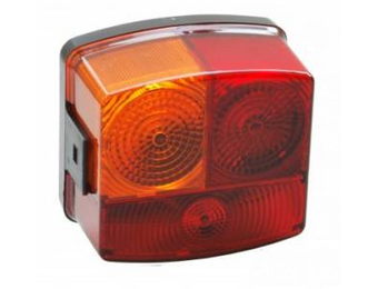 Achterlicht Links met kliksluiting 85x88x54 mm