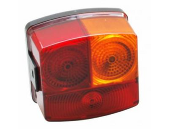 Achterlicht rechts met kliksluiting 85x88x54 mm