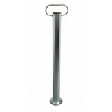 Premium stalen steunpoot met handvat - 700 mm hoog - 48 mm buisdiameter