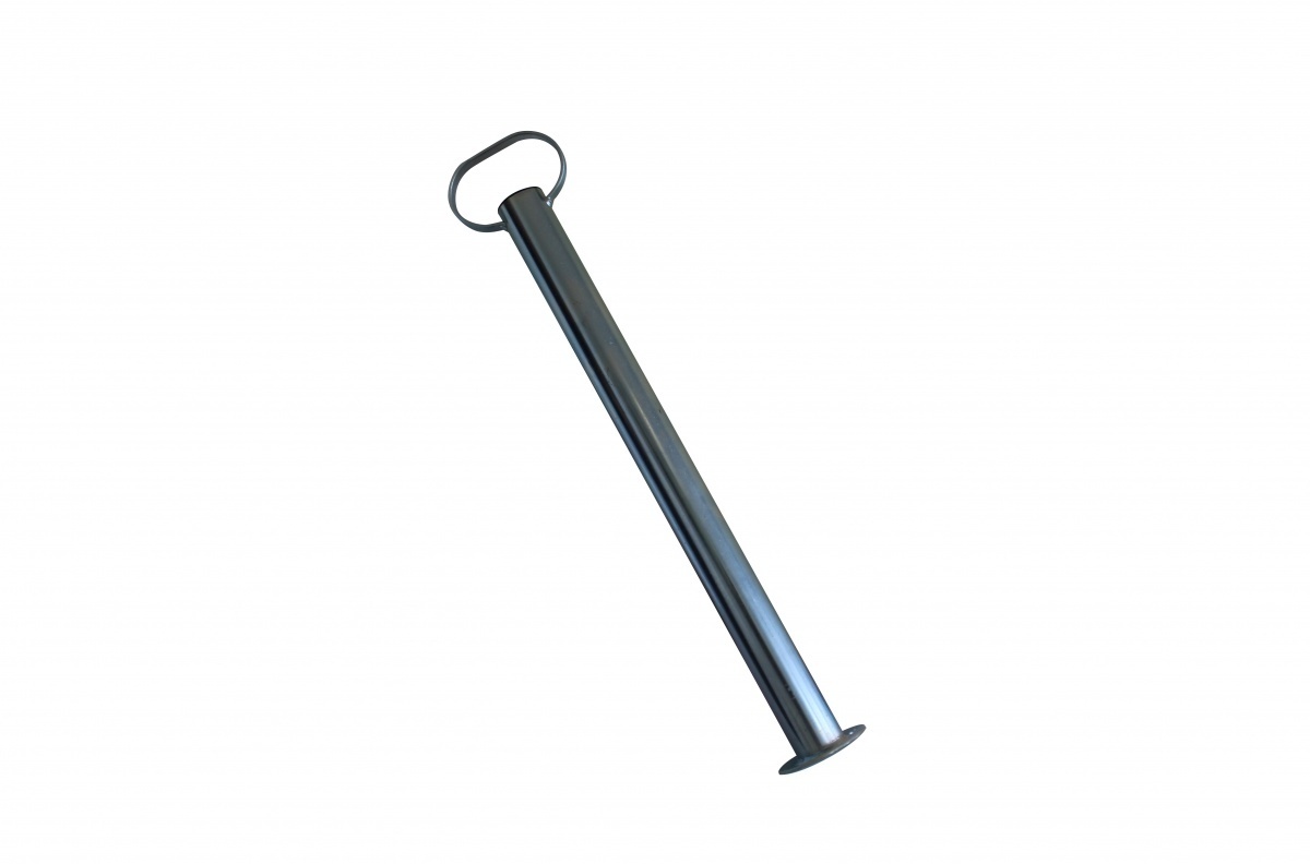 Premium stalen steunpoot met handvat - 700 mm hoog - 48 mm buisdiameter