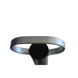 Premium stalen steunpoot met handvat - 700 mm hoog - 48 mm buisdiameter