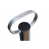 Premium stalen steunpoot met handvat - 700 mm hoog - 48 mm buisdiameter