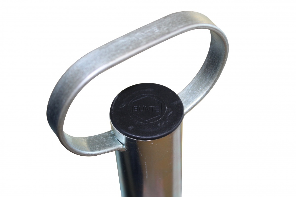 Premium stalen steunpoot met handvat - 700 mm hoog - 48 mm buisdiameter