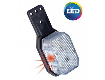 Flexipoint op houder - wit/rood - links/rechts