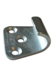 Haak voor elastiek of touw 35x30 mm