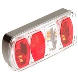 Achterlicht Vintage Links (220x100x55 mm)