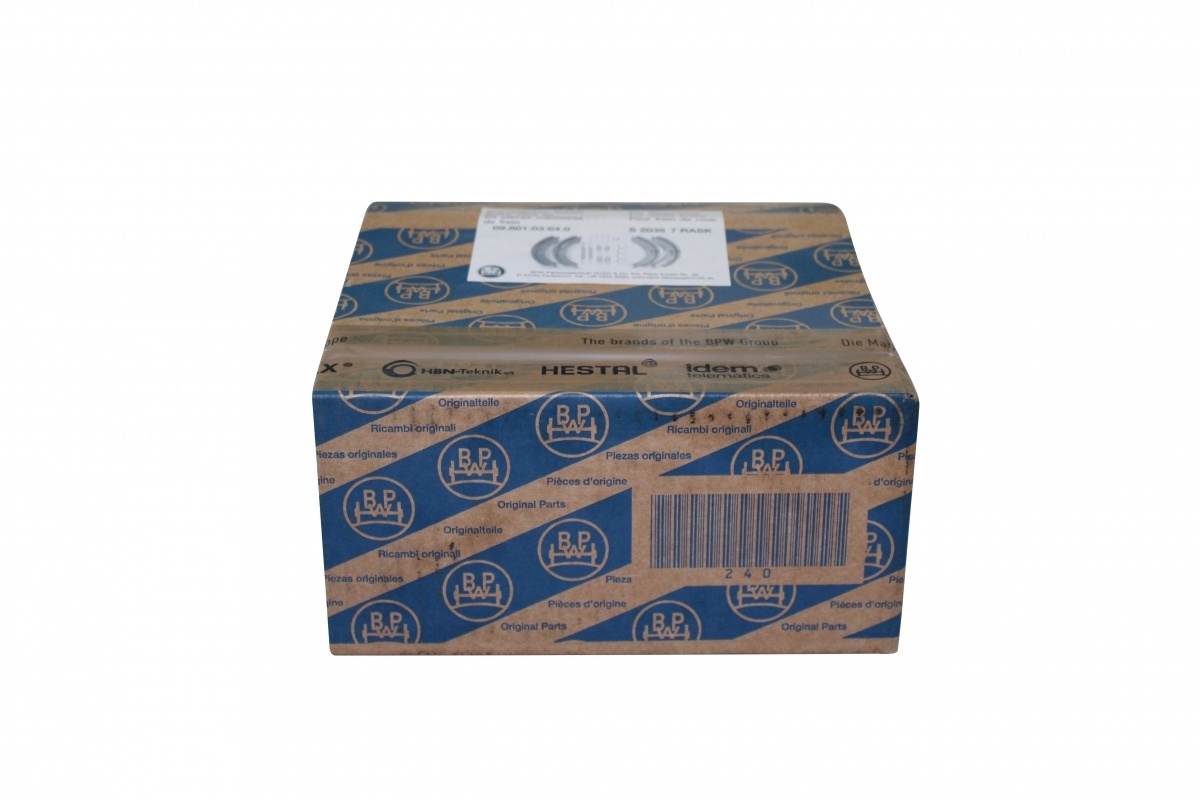 Originele BPW remvoering - 200x35 - remtype S 2035-7 RASK