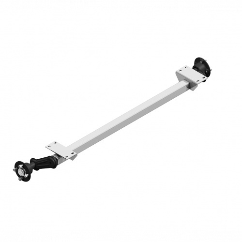 Ongeremde torsie as - padmaat 1000 mm - flensmaat 1450 mm -750 kg - waterproof - 4x100