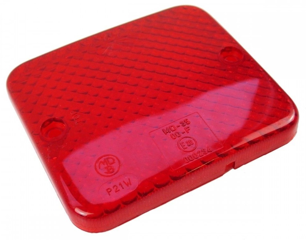 Aspock Fogpoint - los glas - rood