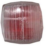 Aspock Squarepoint - rood/wit - los glaasje/los glas