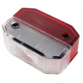 Aspock Flexipoint los glas rood/wit (kapje)