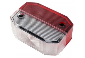 Flexipoint wit/rood - los glas