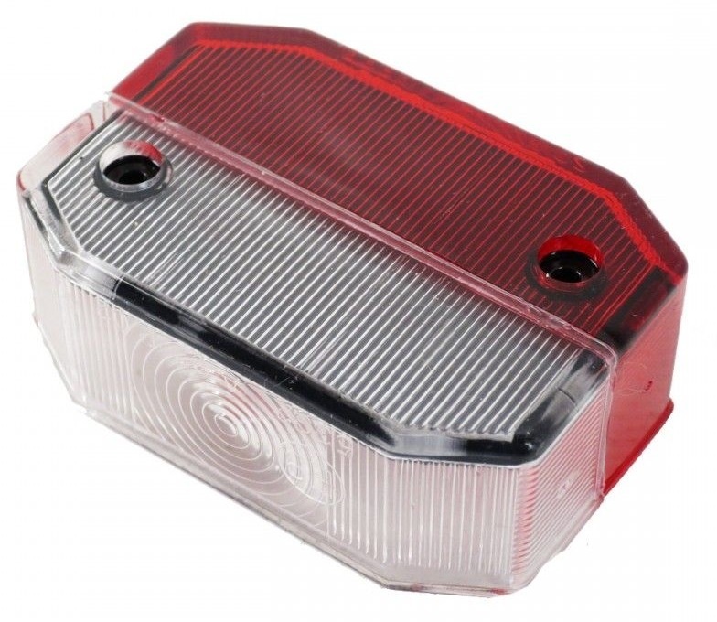 Aspock Flexipoint los glas rood/wit (kapje)