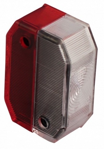 Aspock Flexipoint los glas rood/wit (kapje)