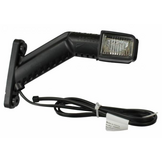 Aspock Superpoint 4 - rechts - wit/rood/oranje - LED - 100 cm platte kabel