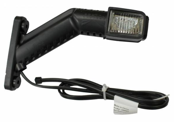 Aspock Superpoint 4 - rechts - wit/rood/oranje - LED - 100 cm platte kabel