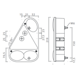 Aspock Earpoint 3 - rechts - voorzien van connector aansluiting