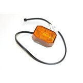 Aspock Flexipoint - oranje/gele markeringslamp 50 cm platte kabel - DC kabel