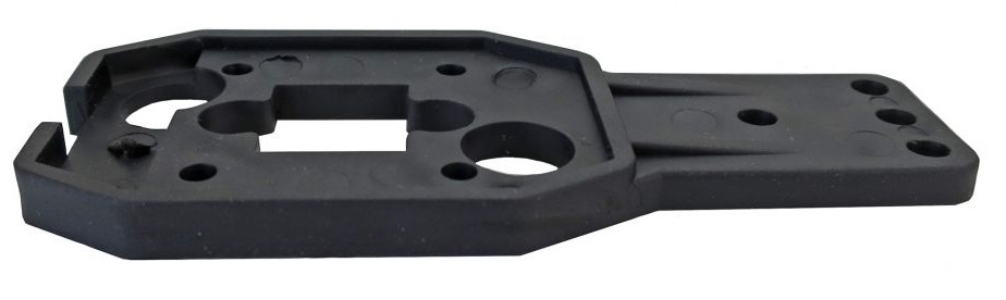 Aspock Flexipoint houder - flexibele rubberen voet