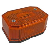 Aspock Flexipoint - oranje/gele markeringslamp - losse draad aansluiting - gloeilamp