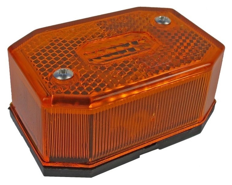 Aspock Flexipoint - oranje/gele markeringslamp - losse draad aansluiting - gloeilamp