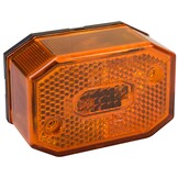 Aspock Flexipoint - oranje/gele markeringslamp - losse draad aansluiting - gloeilamp