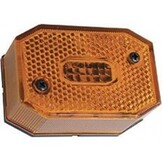 Aspock Flexipoint - oranje/gele markeringslamp - losse draad aansluiting - gloeilamp