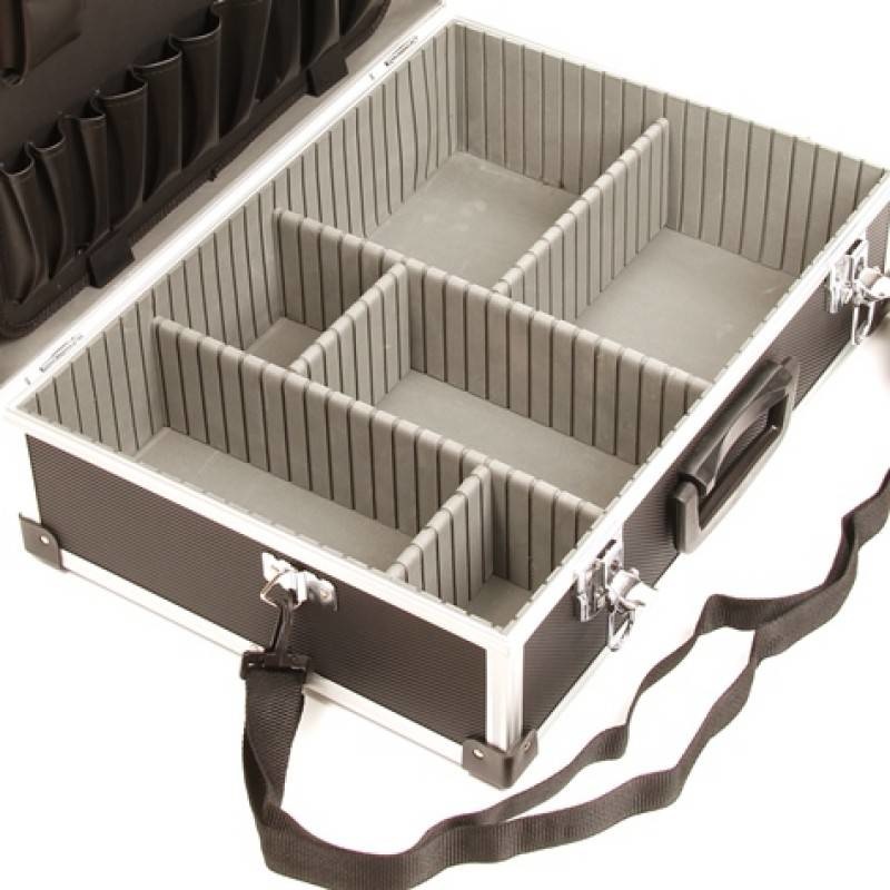 Gereedschapskoffer aluminium 460x330x150 mm