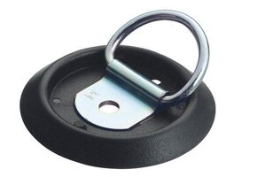 Bevestigingsring op voet 100x14 mm