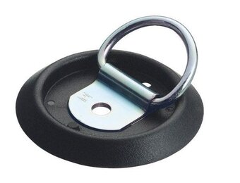 Bevestigingsring op voet 100x14 mm