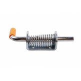 Schuifgrendel met trekveer vergrendelbaar