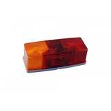 3 kamer achterlicht Links met kentekenverlichting 158x64x51 mm