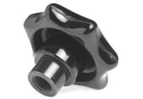 Sterknop Bakeliet 25 mm M6