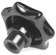 Sterknop Bakeliet 25 mm M6