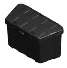 De Haan Profibox Plus - 630x321x355 mm - kunststof (PP/polypropyleen) - water- en stofdichte disselbak