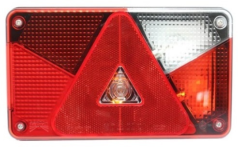 Multipoint 5 Rechts achterlicht 8 polige centrale stekkeraansluiting