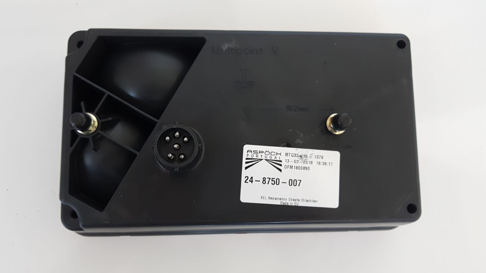 Multipoint 5 Rechts achterlicht 8 polige centrale stekkeraansluiting