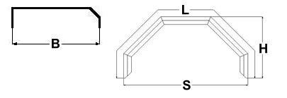 De Haan HMAQ 2380 - aluminium traanplaat spatbord