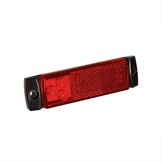 Markeringslamp Rood LED 12/24V 126x30mm